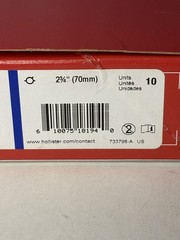 10 Hollister 18194 New Image 2-Piece Drainable Ostomy Pouches 2-3/4″ Flange