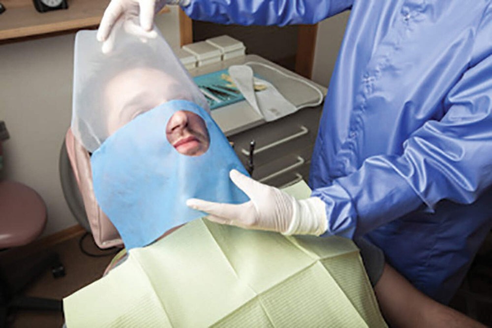 Disposable Face Drapes (Pkg. 50)