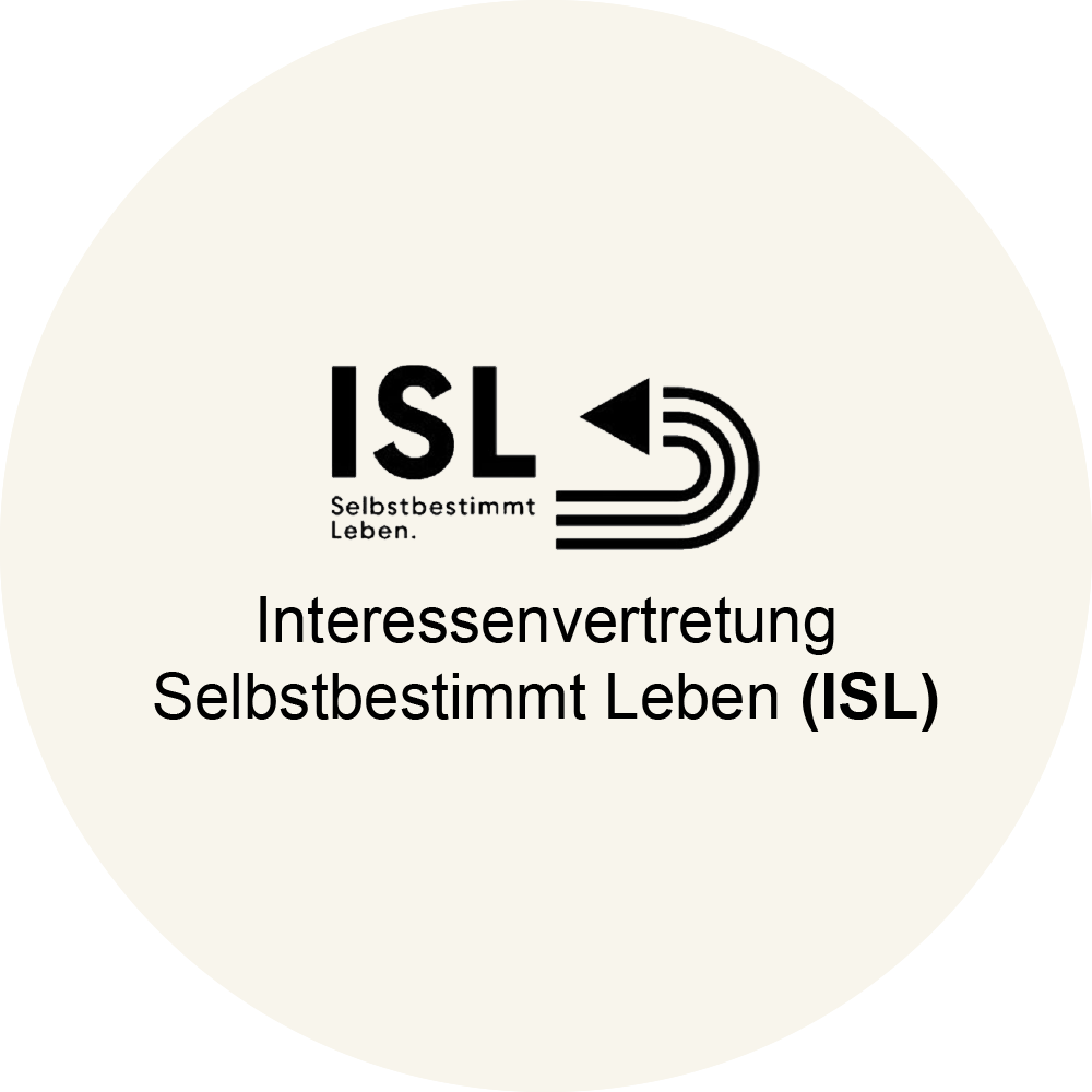 Logo der Interessenvertretung Selbstbestimmt Leben (ISL)